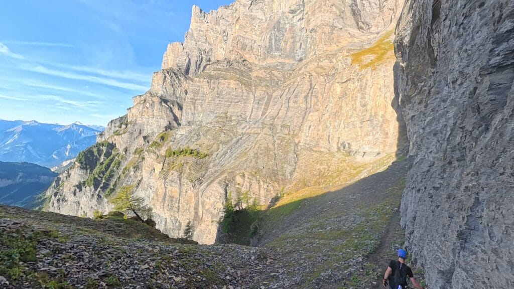 Daubenhorn via ferrata start