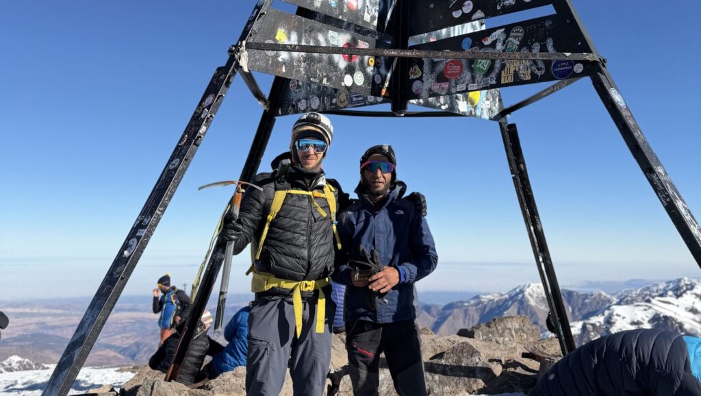 Mount toubkal summit